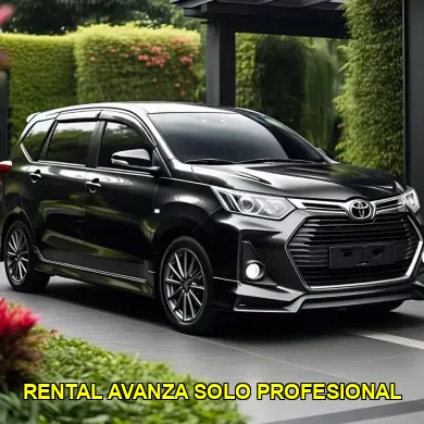 rental avanza solo profesional